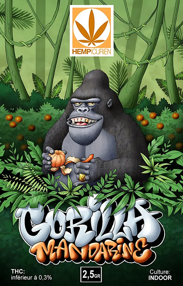 CBD Gorilla Mandarine